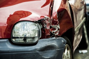 Car accidents can cause facial scars