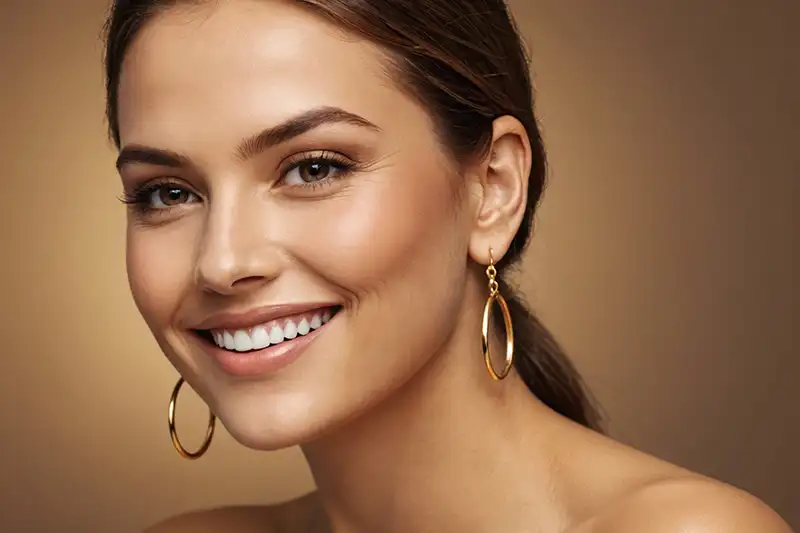 woman with dermal fillers