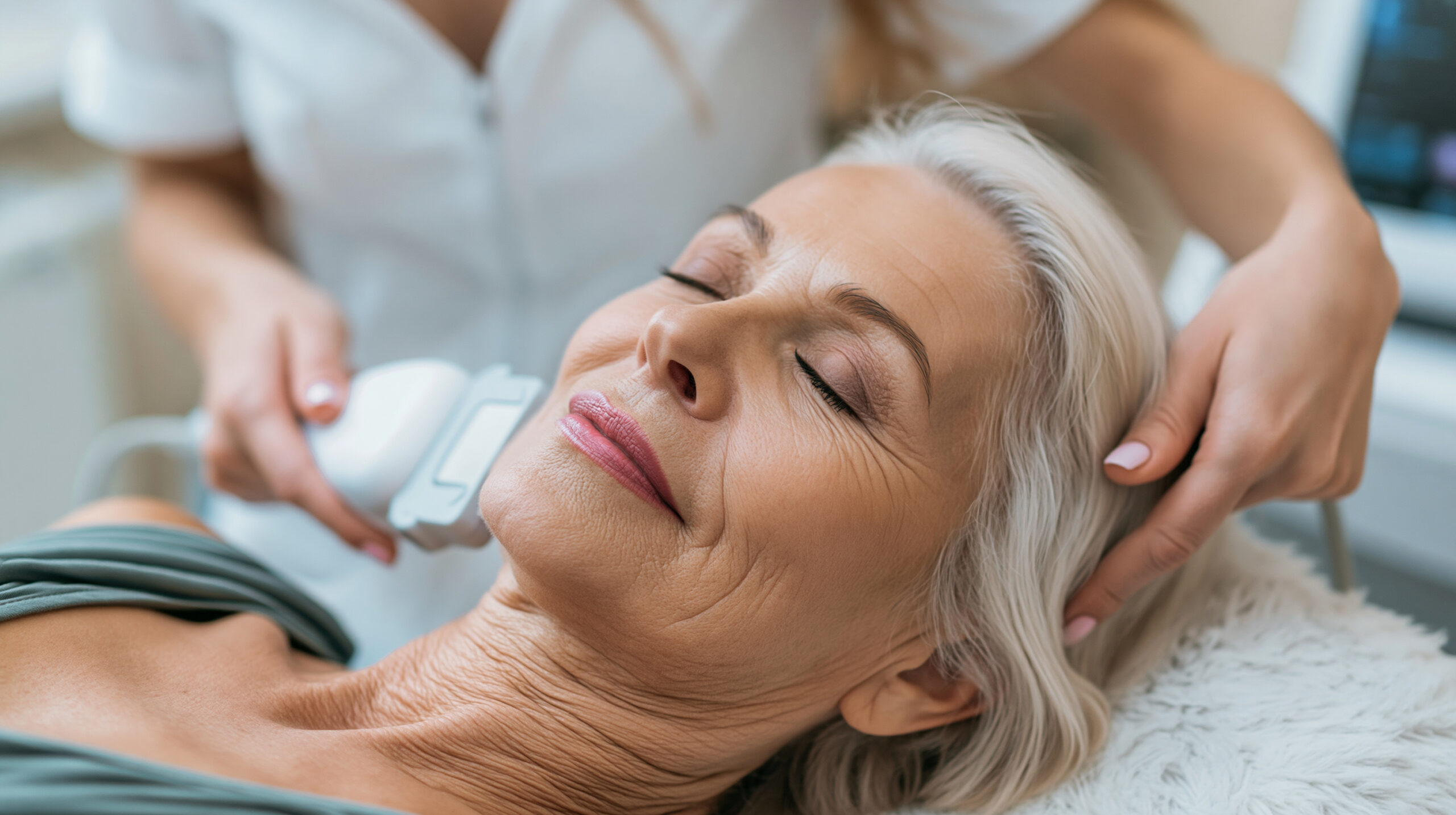 Nonsurgical facial treatment